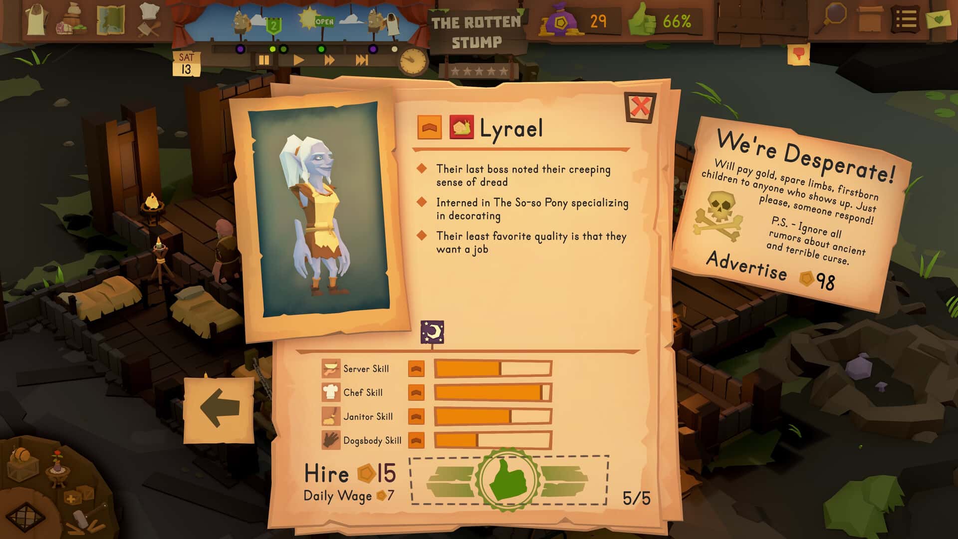 酒馆带老板 Tavern Keeper 中文版全息投影